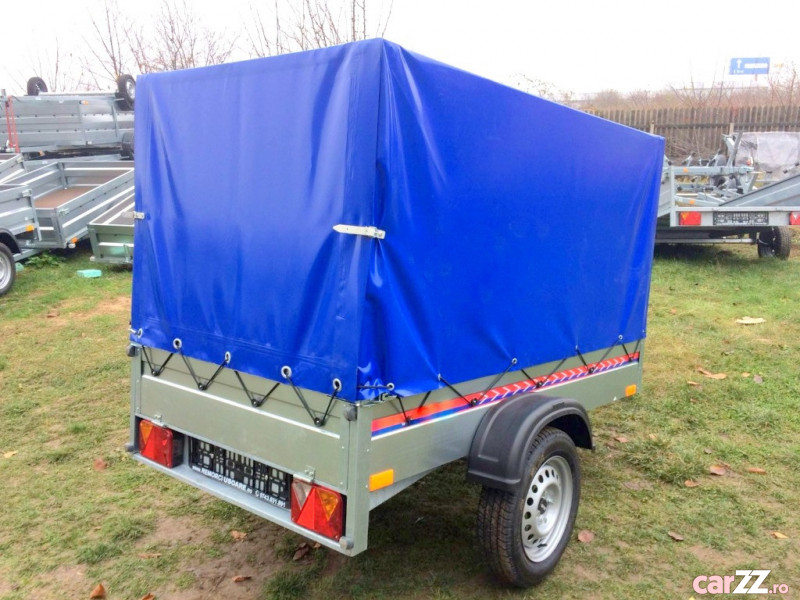 Remorci 750 Kg remorca cu prelata taxa RAR inclusa in pret, 2.998 lei