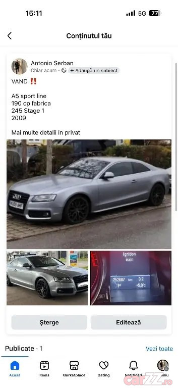 AUDI A5 2009