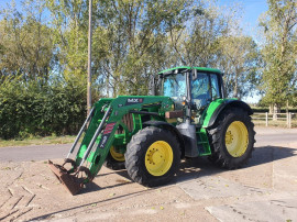 Tractor 2012 JOHN DEERE 6830 WITH FRONT END LOADER