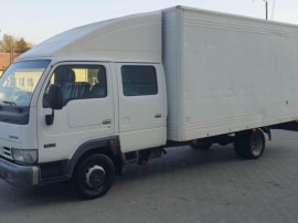 Nissan cabstar dubla cabina an 2005 mot 3L tdi 120 cp punte dubla pe s