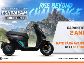 Scuter electric CFMOTO ZEEHO AE6+ Liquid Black L1e '24