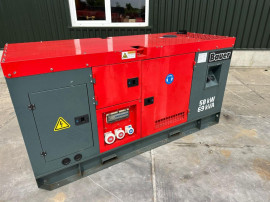 Generator diesel Bauer – 50 Kw izolat fonic (Nou) + Video