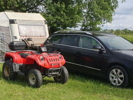 ATV AIE 4 Cross 200 inmatriculat numere negre