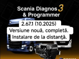Scania SDP3 2.67.1 2025. Instalare de la distanță