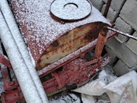 Freza agricola italiana are ambreiaj pe sulul cu cuțite.