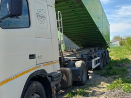 VOLVO FH 440, an 2007, Euro 5, AC. Semiremroca basculabila 52 mc