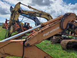 Cilindru hidraulic excavator pe senile Fiat hitachi FH200.3