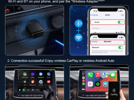 Adaptor carplay și android auto wirless
