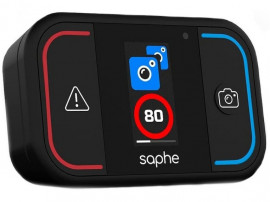 Alarma Trafic Saphe Drive Mini, Avertizare radar si pericole, Bluetoot