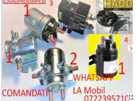 Starter, solenoid, bobina cuplare, heblu de 150A -300a 12/24v basculat