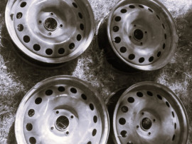 4 jante tabla 4x108 pe 16" de Citroen, Peugeot si 4 capace pe 16"