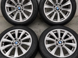 Jante BMW originale Style 395 R17 + anvelope de iarnă Pirelli