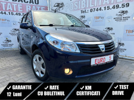 Dacia Sandero 2011 Benzină 1.4 Mpi E5 Km 64000 GARANȚIE / RATE