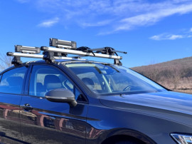 Thule bare transversale culisante Slidebar 892 si Thule evo clamp 7105
