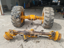 Punte fata si spate Buldoexcavator JCB 3CX