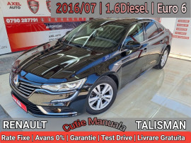 Renault talisman, an 2016/07, rate fixe, avans 0%/livrare gratuita