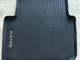 Set covorase originale Skoda Kamiq - CAUCIUC + TEXTIL - NOI
