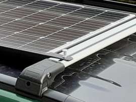 Suporturi panou solar montaj pe bare transversale masina auto (set)