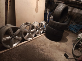 Jante de Audi cu cauciucuri
