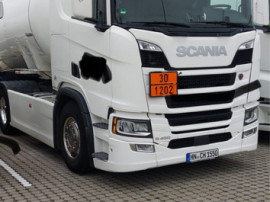 Scania R450 -E6-an 2020- cisterna aluminiu frane diac