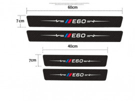 BMW Seria 5 E60 Protectie Folie Praguri autocolant