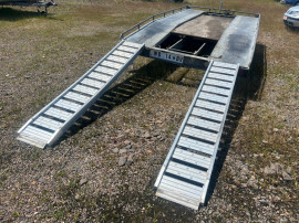 Platforma auto 1500 kg tratactabilă cu categoria B