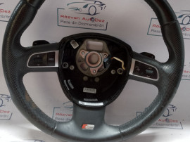 Volan cu comenzi si padele Audi Q5 2010