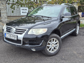 VW Touareg Facelift 3.0TDI 239cp CASA Automat arcuri Navigatie Piele Crem