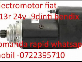 Electromotor tractor fiat 513r 12v-24v 9dinti bendix motor tractor fia