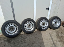 Jante mercedes vito W447 cu anvelope vară 205 65 16c Hankook