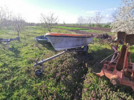 Barca fibra dubla 4.1m adusa acum Germania