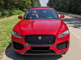 Jaguar F-Pace S AWD Black Pack 3.0 V6 SC Pano piele parbriz incalzit webasto