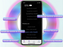 Lumini ambientale LED dedicate CADILLAC