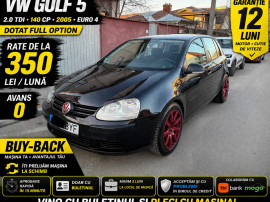 VW GOLF 5 ( 2.0 TDI 140CP ) 6 trepte 2005 euro 4 // intretinut‼️