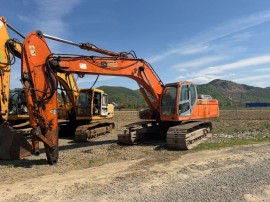 Cabina excavator pe senile Doosan DX 300 LC piese