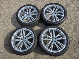 Roti jante aliaj 5x112 originale Audi 20" anvelope vara Bridgestone 255/45 R20