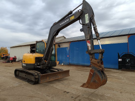 Mini-excavator Volvo ECR88 Plus, 9 tone, 2012